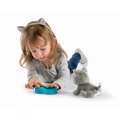 Smoby 340300 Állatorvosi játék készlet interaktív plüss cicával