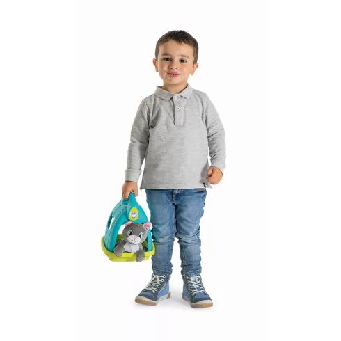 Smoby 340400 Cicaház interaktív plüss cicával
