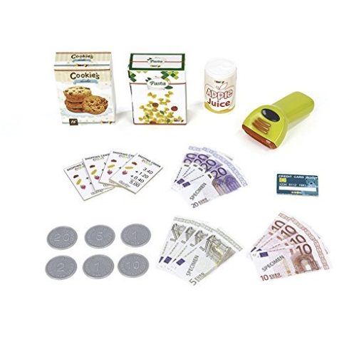 Smoby 350107 Játék pénztárgép vonalkódolvasóval, mérleggel és érintőképernyővel