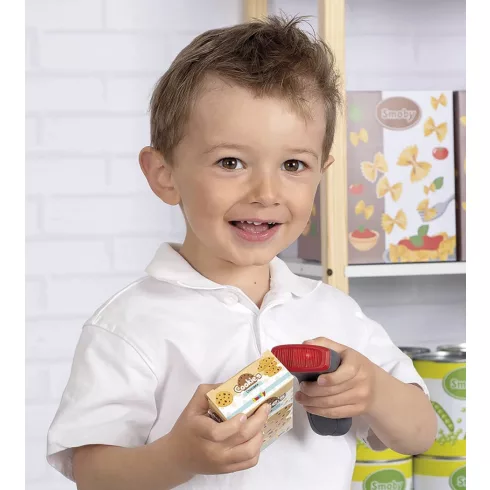 Smoby Játék pénztárgép vonalkódolvasóval, mérleggel és érintőképernyővel