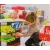 Smoby 350213 Szupermarket pénztárgéppel, bevásárlókocsival és 42db kiegészítővel