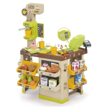 Smoby 350214 Kávézó 57db kiegészítővel