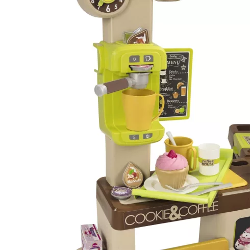 Smoby 350214 Kávézó 57db kiegészítővel