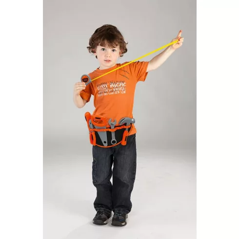 Smoby 360107 Black & Decker játék szerszámtartó öv szerszámokkal