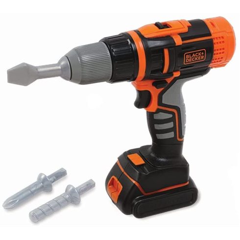 Smoby 360108 Black & Decker játék mechanikus fúrógép