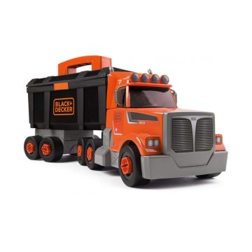   Smoby 360175 Black & Decker játék kamion szerszámosládával