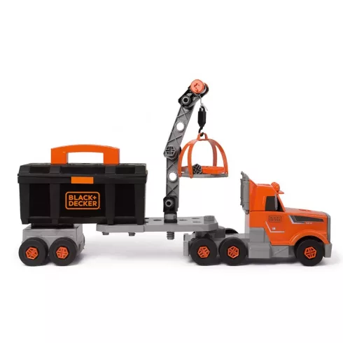 Smoby 360175 Black & Decker játék kamion szerszámosládával