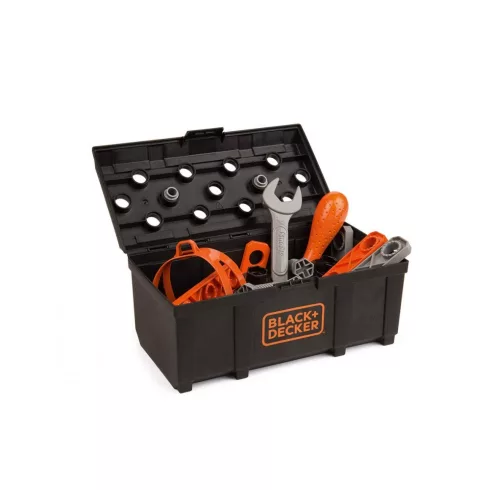 Smoby 360175 Black & Decker játék kamion szerszámosládával