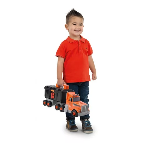 Smoby 360175 Black & Decker játék kamion szerszámosládával