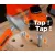 Smoby 360702 Black & Decker Bricolo Ultimate játék szerelőasztal fúrógéppel, körfűrésszel és 90db kiegészítővel