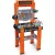 Smoby Black & Decker Bricolo One játék szerelőasztal 79db kiegészítővel