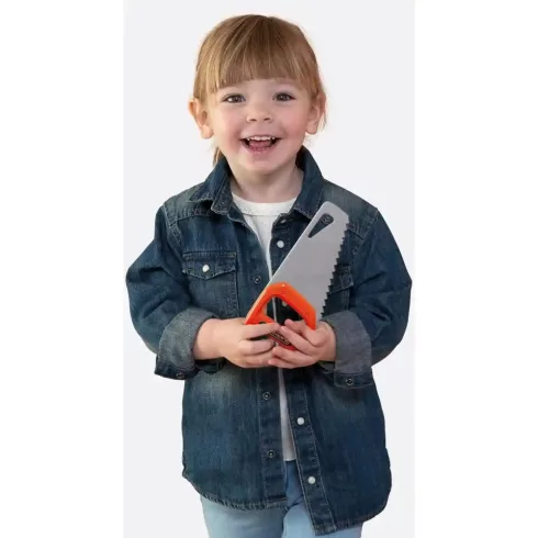 Smoby Black & Decker Bricolo One játék szerelőasztal 79db kiegészítővel