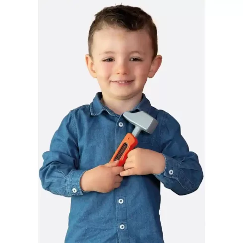 Smoby Black & Decker Bricolo One játék szerelőasztal 79db kiegészítővel