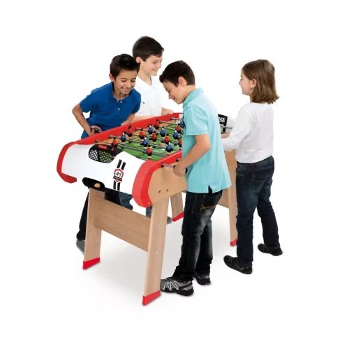 Smoby 640001 PowerPlay 4 az 1-ben fa multifunkciós játékasztal