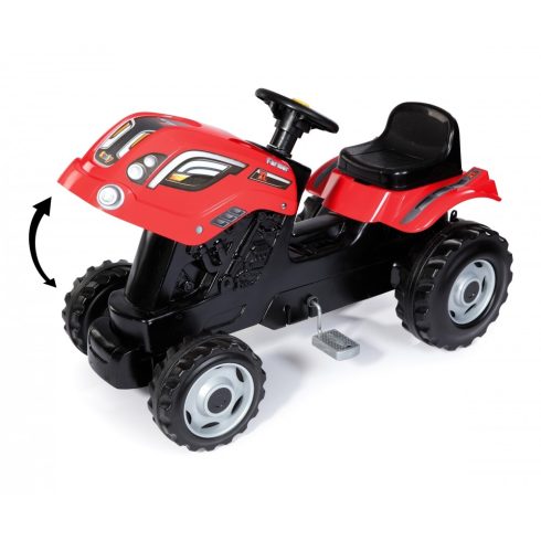 Smoby 710108 Farmer XL pedálos traktor utánfutóval