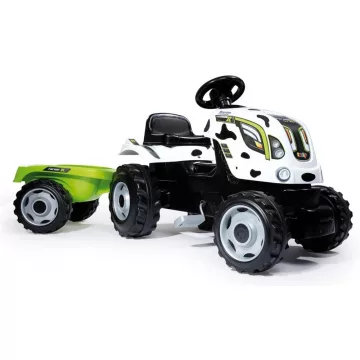 Smoby 710113 Farmer XL pedálos traktor utánfutóval