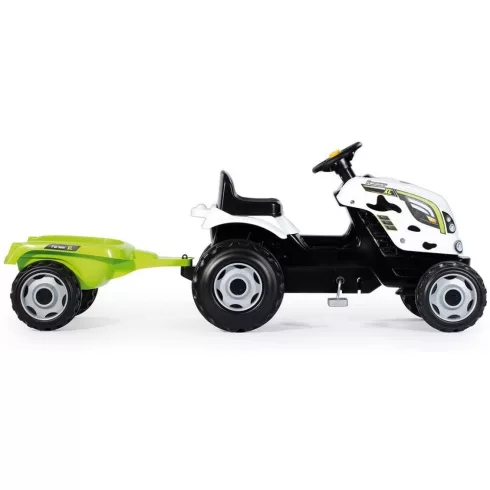 Smoby 710113 Farmer XL pedálos traktor utánfutóval
