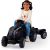 Smoby Farmer XL pedálos traktor utánfutóval - fekete