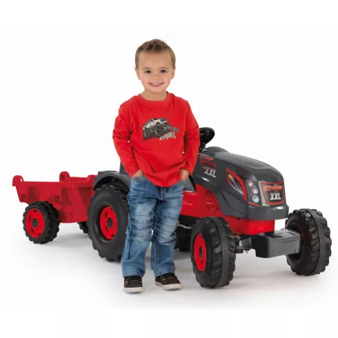 Smoby 710200 Stronger XXL pedálos traktor utánfutóval