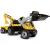 Smoby 710301 Builder Max pedálos traktor utánfutóval, homlokrakodóval és markolóval