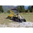   Smoby 710301 Builder Max pedálos traktor utánfutóval, homlokrakodóval és markolóval