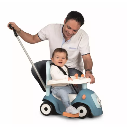 Smoby 720304 Maestro 3 az 1-ben bébitaxi, babakocsi és járássegítő