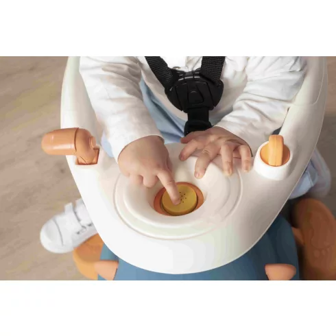 Smoby 720304 Maestro 3 az 1-ben bébitaxi, babakocsi és járássegítő