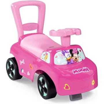 Smoby 720522 2 az 1-ben Minnie bébitaxi és járássegítő