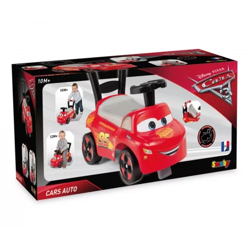 Smoby 720523 2 az 1-ben Verdák bébitaxi és járássegítő
