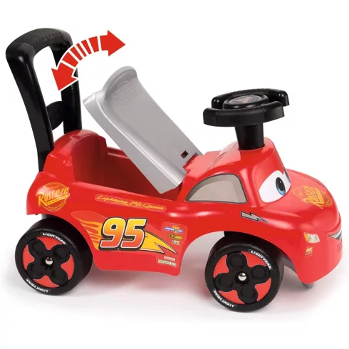 Smoby 720523 2 az 1-ben Verdák bébitaxi és járássegítő