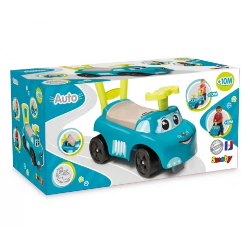 Smoby 720525 2 az 1-ben bébitaxi és járássegítő