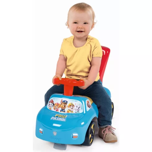 Smoby 720531 2 az 1-ben Mancs őrjárat bébitaxi és járássegítő
