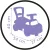 Smoby 720532 2 az 1-ben Minnie bébitaxi és járássegítő