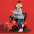 Smoby 2 az 1-ben bébitaxi és járássegítő dudával, piros