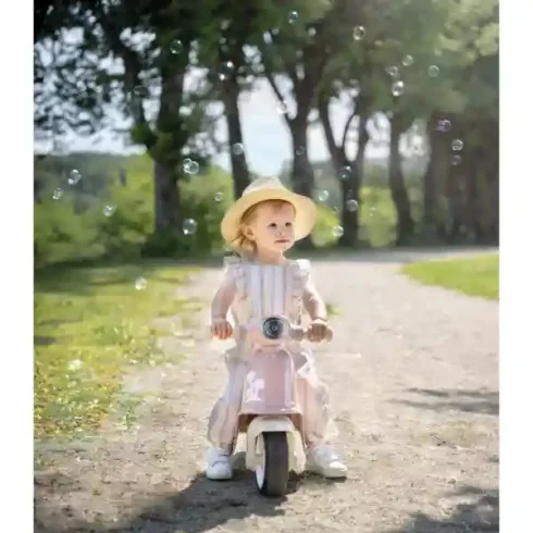 Smoby lábbal hajtós játék motor, Vespa robogó, rózsaszín