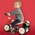 Smoby 721400 Rookie fémvázas négykerekű futóbicikli