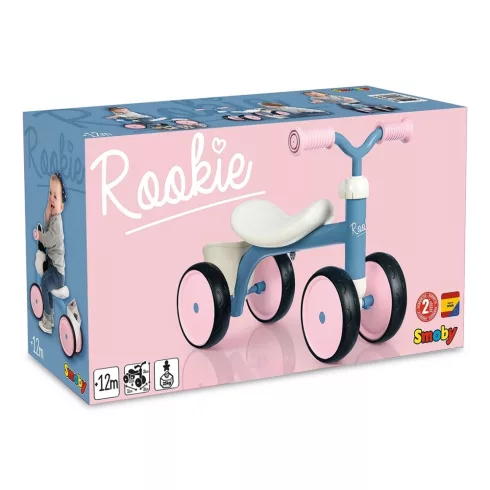 Smoby 721401 Rookie fémvázas négykerekű futóbicikli