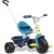 Smoby 740323 Be Fun pedálos fém tricikli - kék