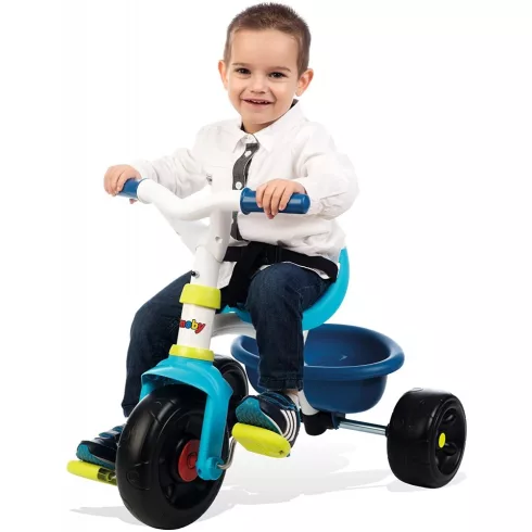 Smoby 740323 Be Fun pedálos fém tricikli - kék