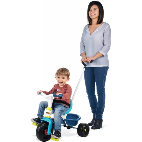 Smoby 740323 Be Fun pedálos fém tricikli - kék
