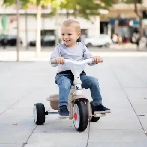 Smoby Be Move pedálos fém tricikli - rózsaszín