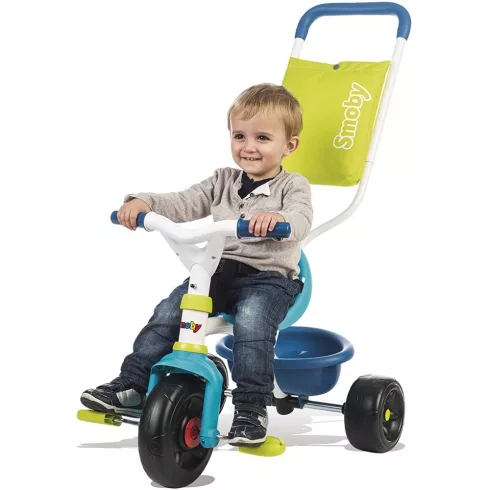 Smoby 740405 Be Fun Comfort pedálos tricikli - kék