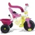 Smoby 740406 Be Fun Comfort pedálos tricikli - rózsaszín