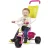 Smoby 740406 Be Fun Comfort pedálos tricikli - rózsaszín