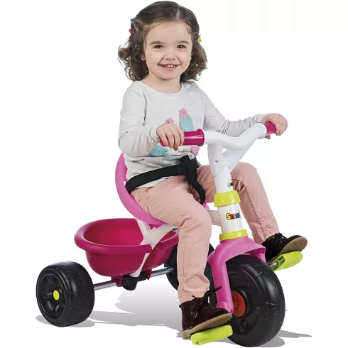Smoby 740406 Be Fun Comfort pedálos tricikli - rózsaszín