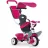   Smoby 741101 Baby Balade pedálos fém tricikli napellenzővel