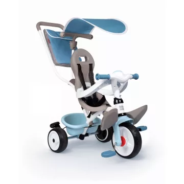   Smoby 741400 Baby Balade Plus pedálos fém tricikli napellenzővel