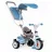   Smoby 741400 Baby Balade Plus pedálos fém tricikli napellenzővel