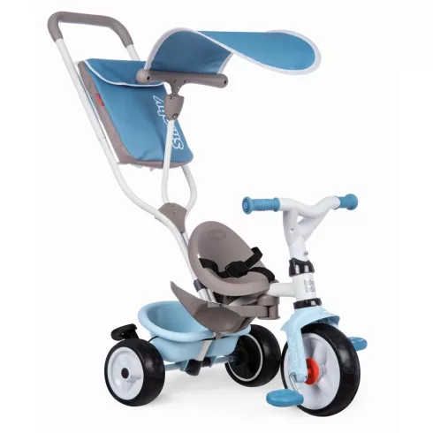 Smoby 741400 Baby Balade Plus pedálos fém tricikli napellenzővel