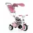   Smoby 741401 Baby Balade Plus pedálos fém tricikli napellenzővel
